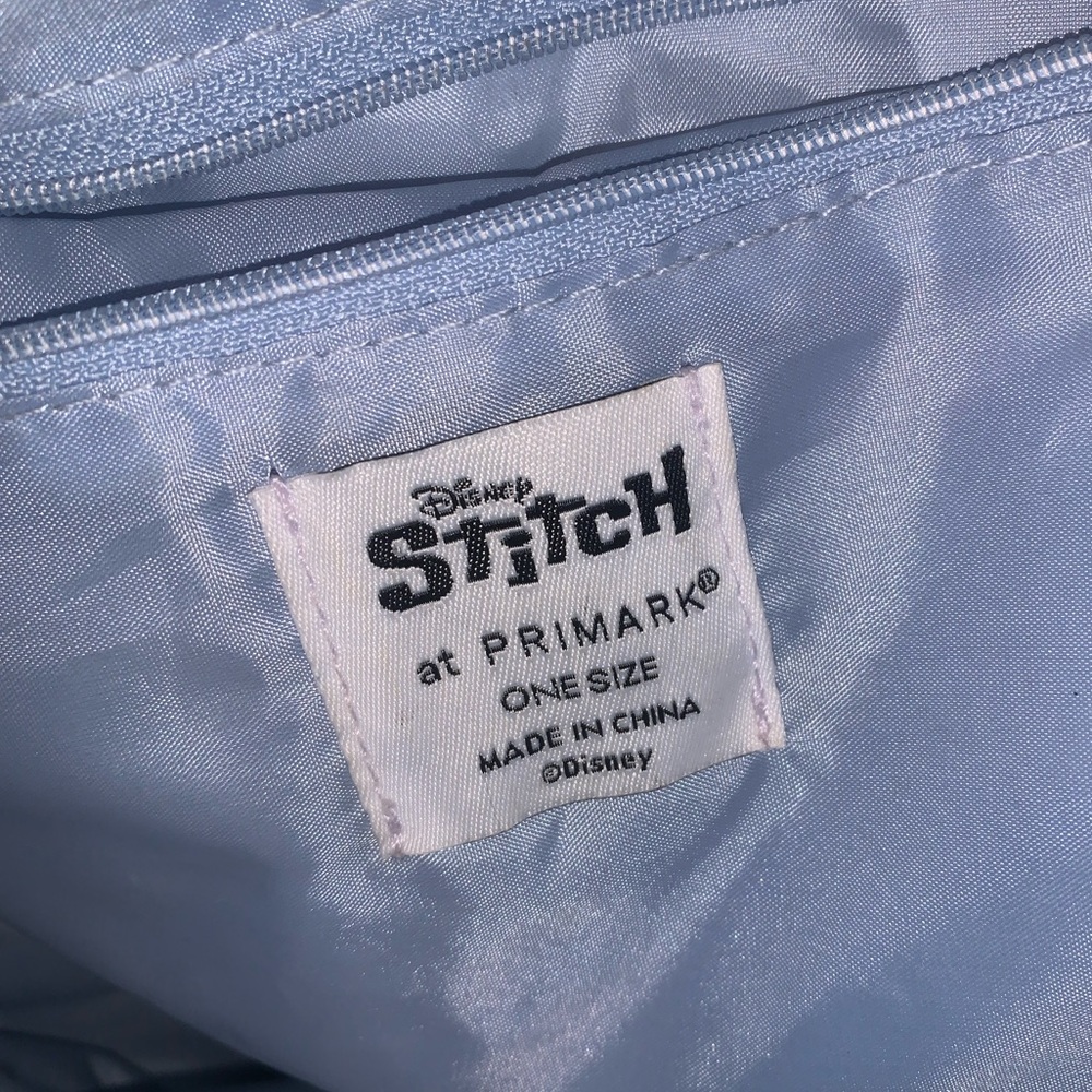 Primark Disney's Lilo & Stitch Padded Puffer Backpack Blue EUC - Picture 2 of 5